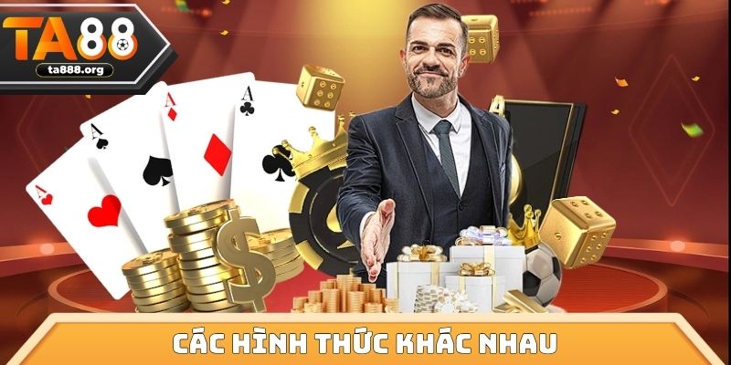 Các hình thức khác nhau trong Baccarat online