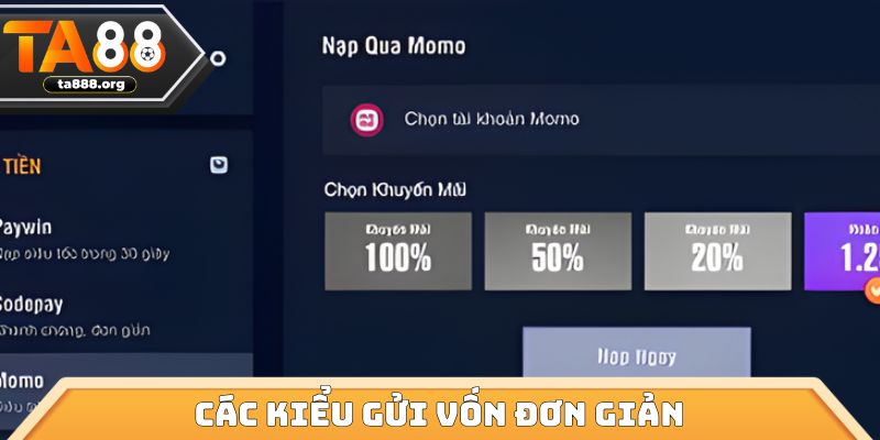 Các kiểu gửi vốn đơn giản