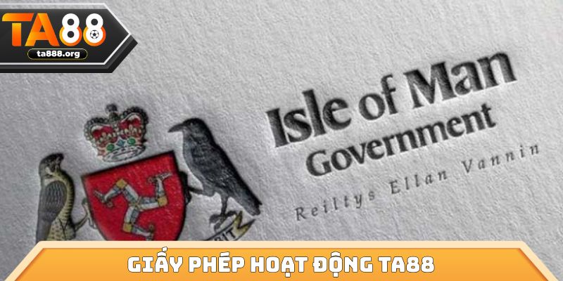 Giấy phép hoạt động TA88